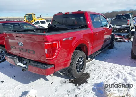 2021 Ford F-150 Xlt from USA, damaged, VIN 1FTFW1ED5MFC23888